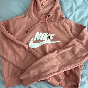 Nike crop hoodie - worn a few times. Size M